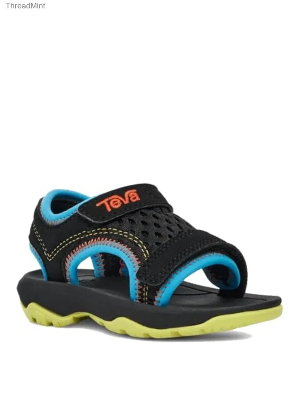 Kids Athletic Sandals Breathable Mesh Hook & Loop EVA Midsole